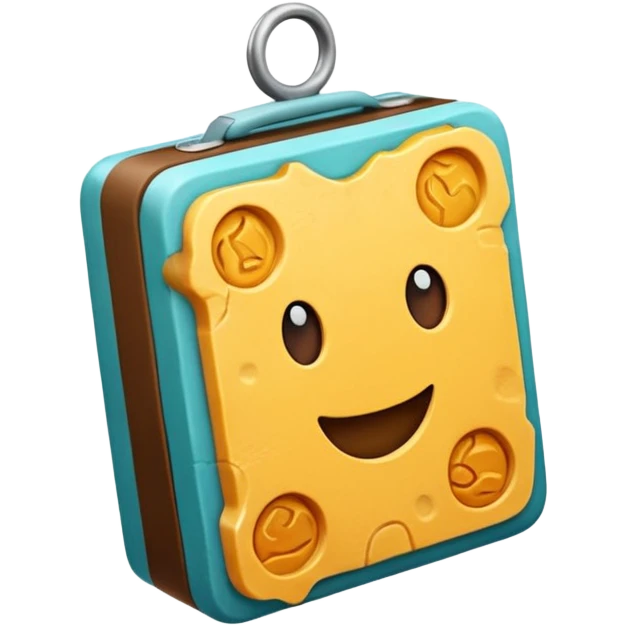 bisturi cortando um bloco de pele, mostrando as camadas internas (epiderme, derme e hipoderme) de forma ilustrativa. emoji