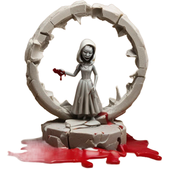 broken queen broken wax broken seal red crack broken circle broken emoji