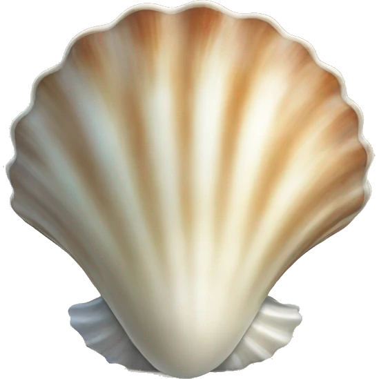 Sea shell emoji