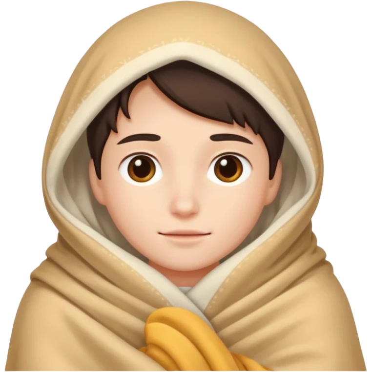 Someone under the blanket emoji