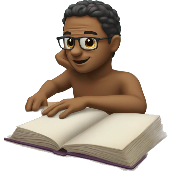 🤯  in around whit plain, books, computer , beach , wor emoji