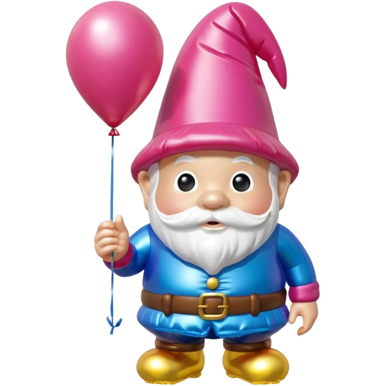   jeff koons style SPAM garden gnome inflatable balloon art emoji