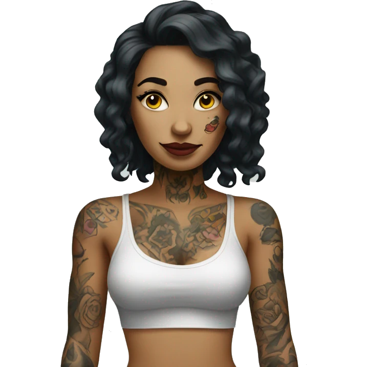 tattooed-woman emoji
