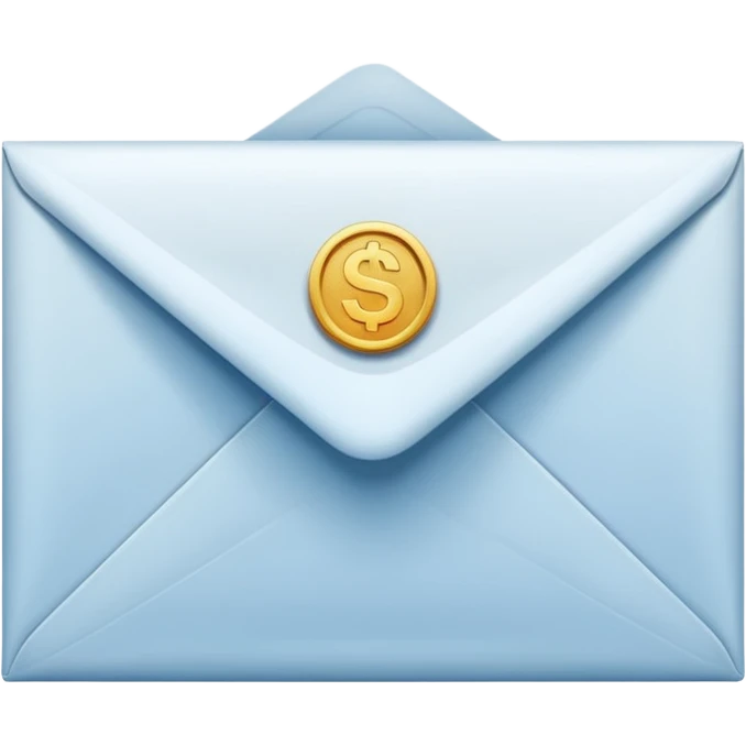 Salary enclosed in an envelope emoji