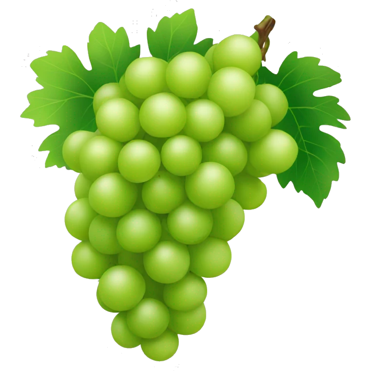 Green grapes emoji
