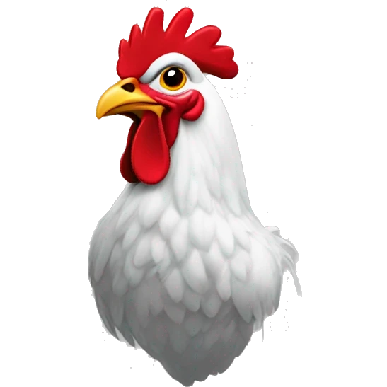 Gallo senza testa emoji