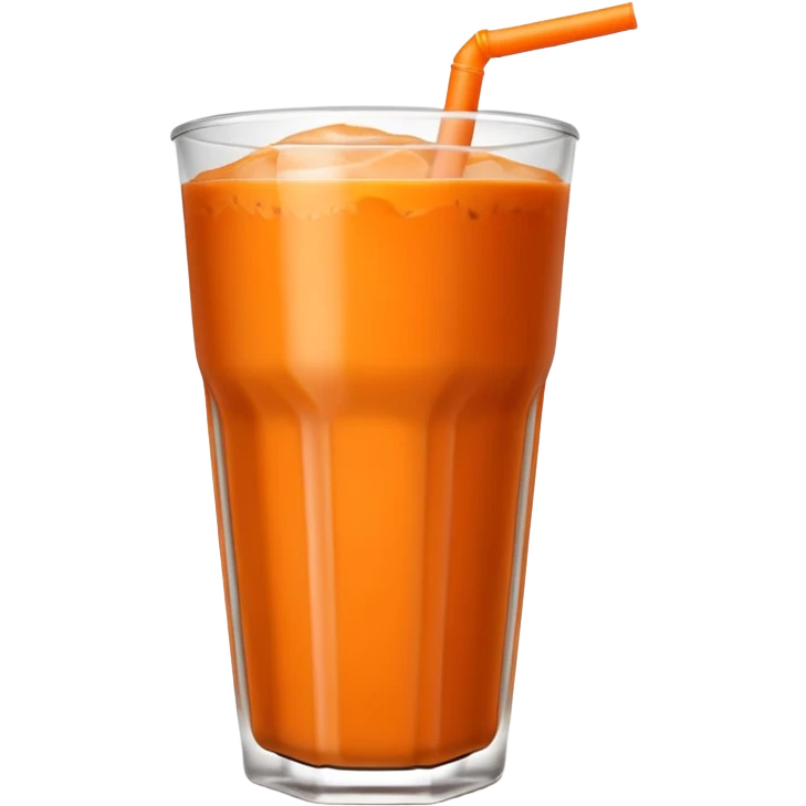 thai milk tea  emoji