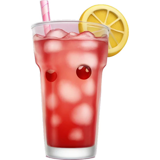 shirley temple drink emoji