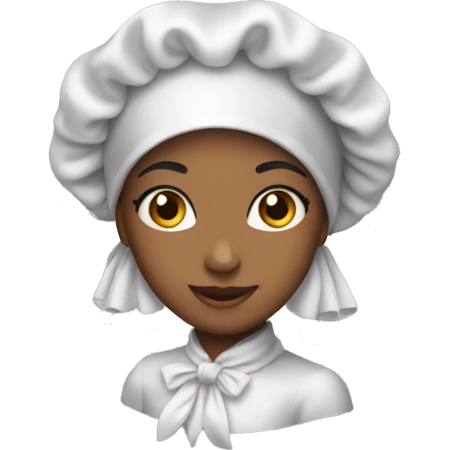 satin bonnet emoji
