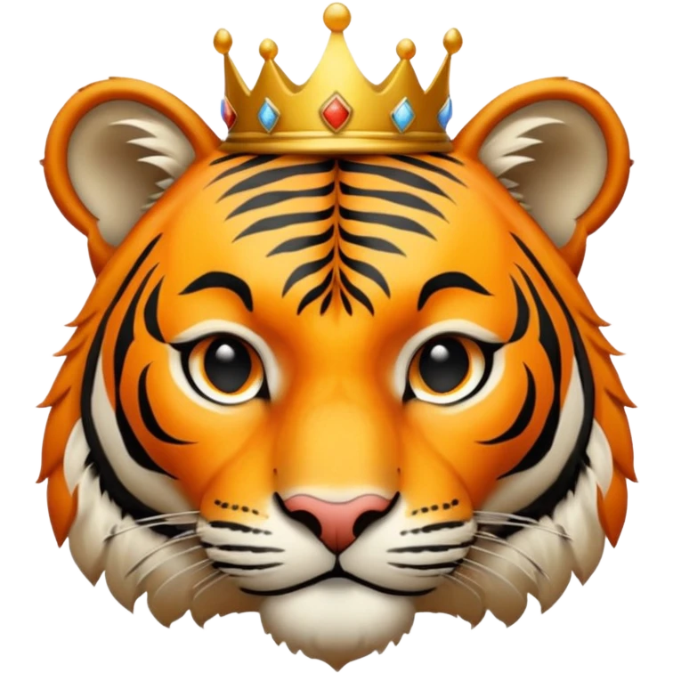 👑🐯 emoji