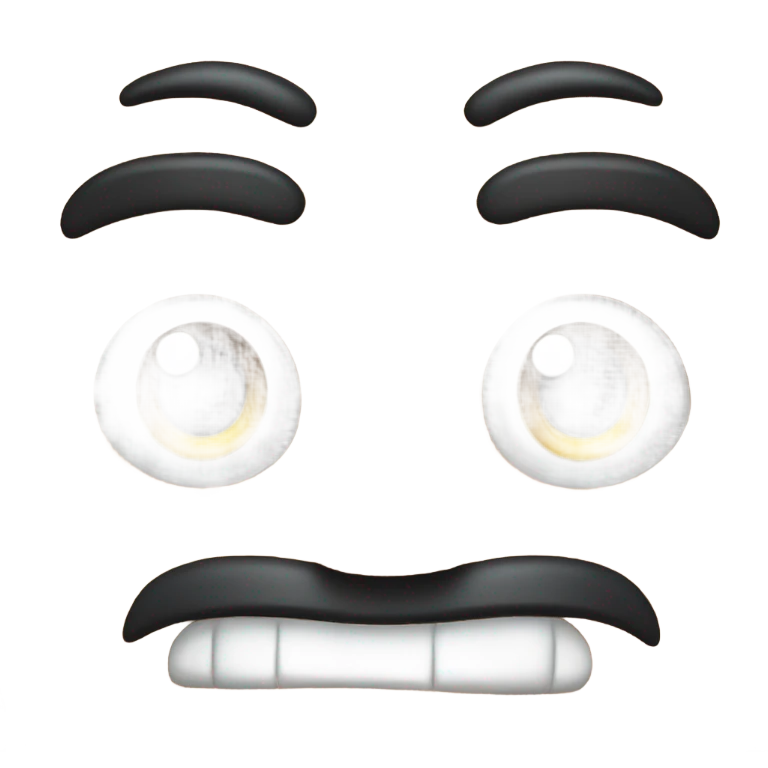 A man with dark heart emoji