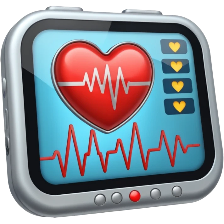 heart rhythm device emoji
