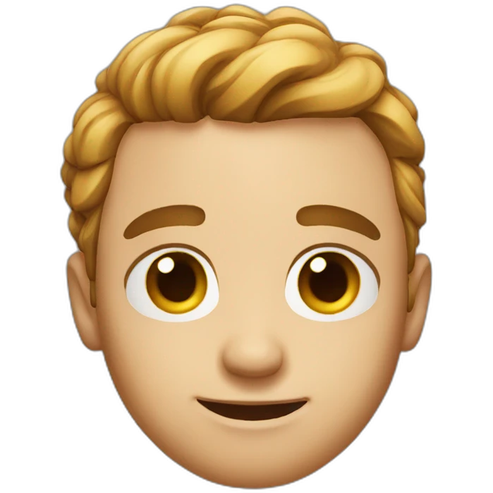 Big forehead guy emoji