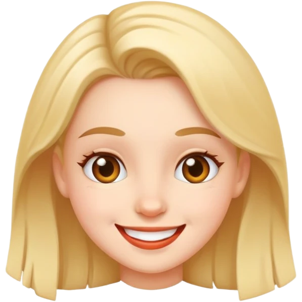 Funny girl  emoji