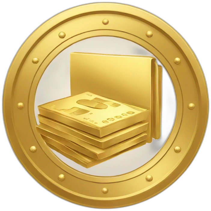 budget tracking logo gold color 💰 emoji