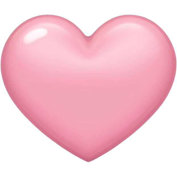 Baby pink heart  emoji