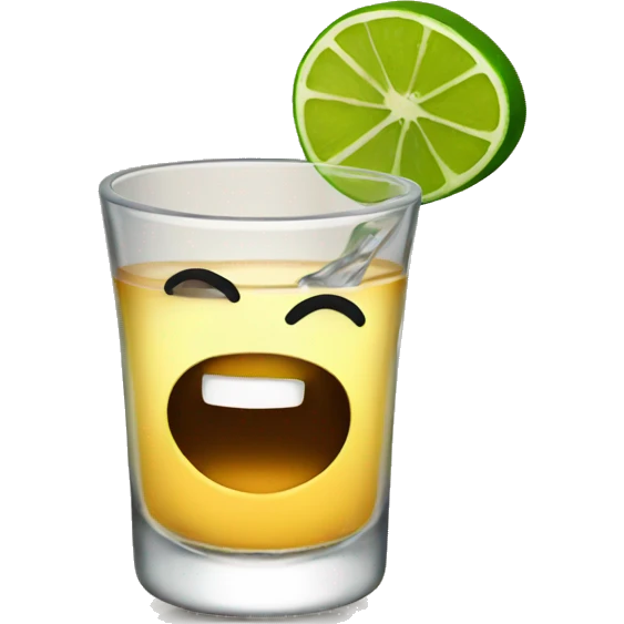 Tequila shot emoji