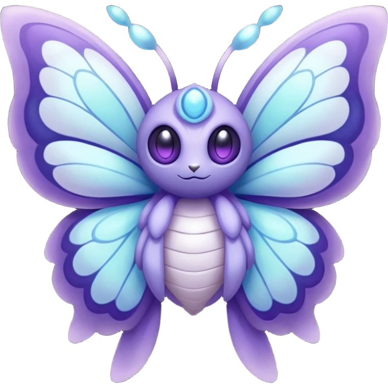 Butterfree-Lunala-Venonat-Fakémon-hybrid-creature (full body)  emoji