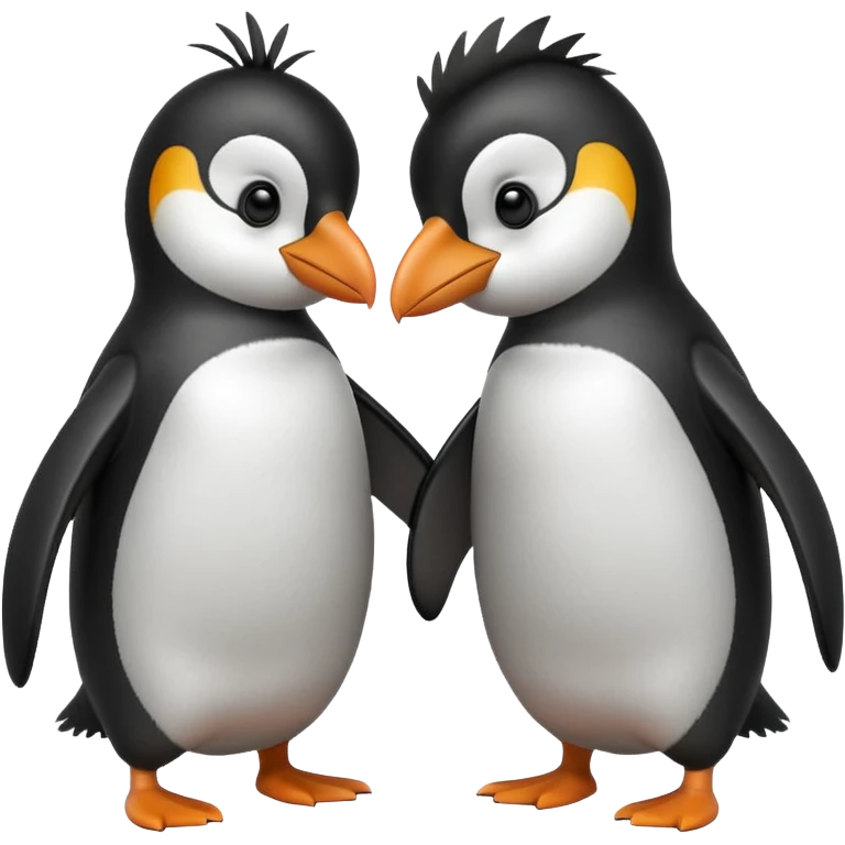Penguin combat emoji