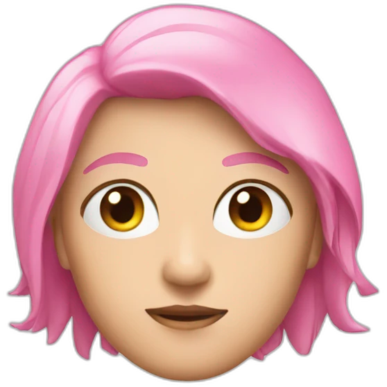 geo pink emoji