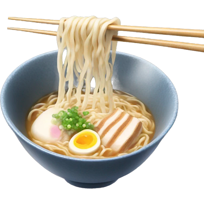 Tonkotsu ramen emoji