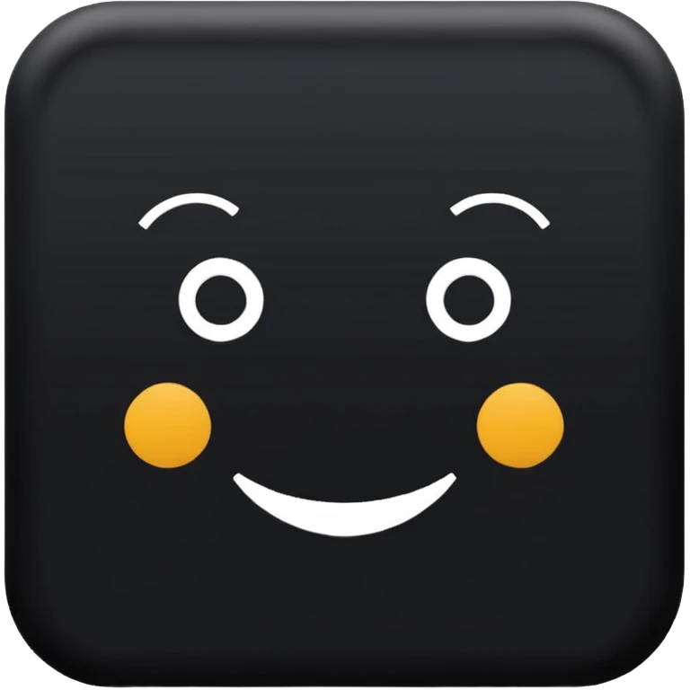 'CONTENT' text in a solid black filled icon style emoji emoji
