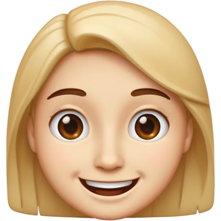 Haha face emoji