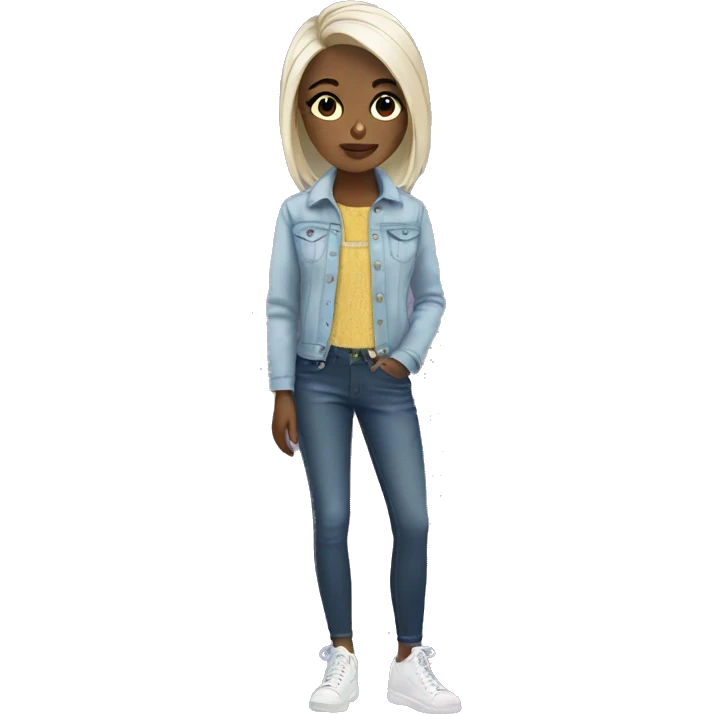 fashionable girl emoji