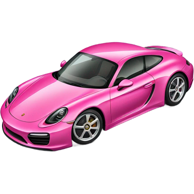 pink porsche  emoji