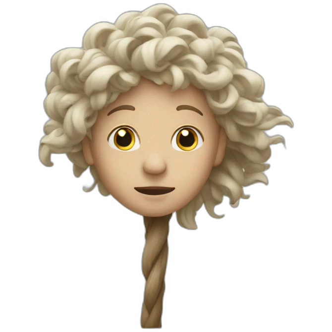 the wind is blowing emoji