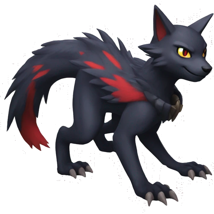 Nargacuga-Litten-Zoroark-Quiana full body emoji