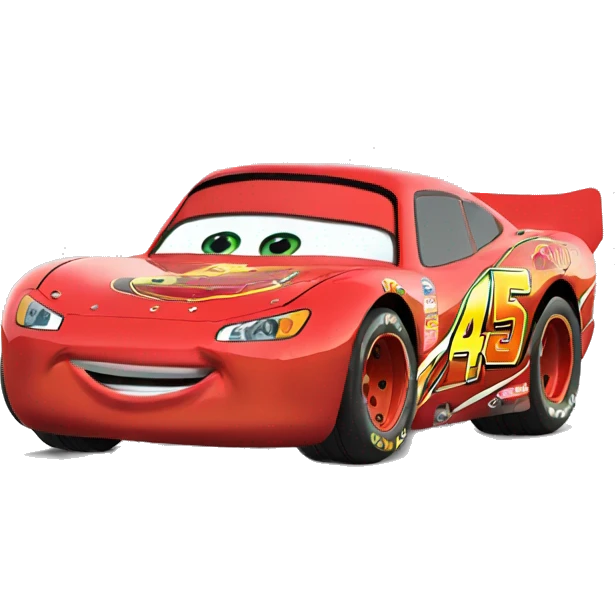 Lightning McQueen küçük  emoji