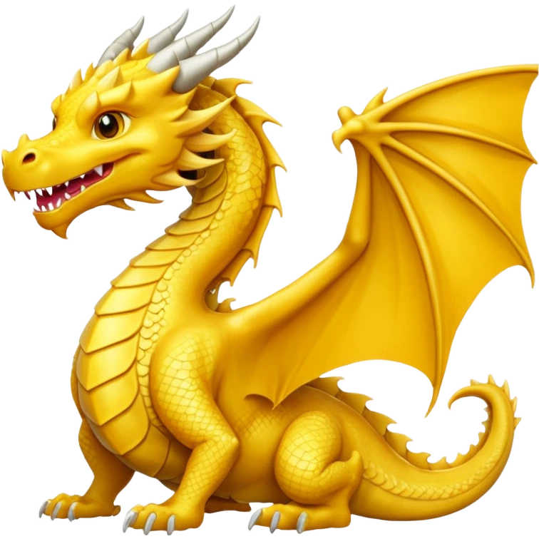 dragon jaune emoji