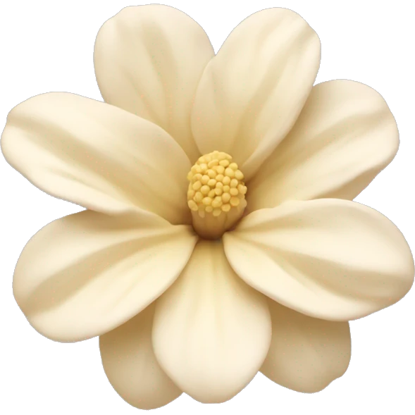 aesthetic flower creamed color emoji