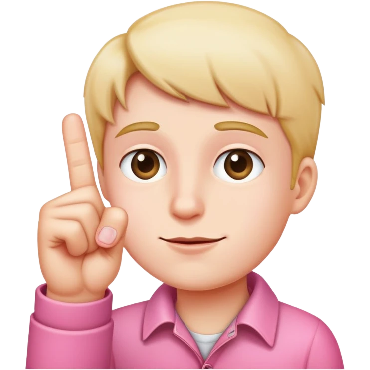 pinky finger sticking out emoji