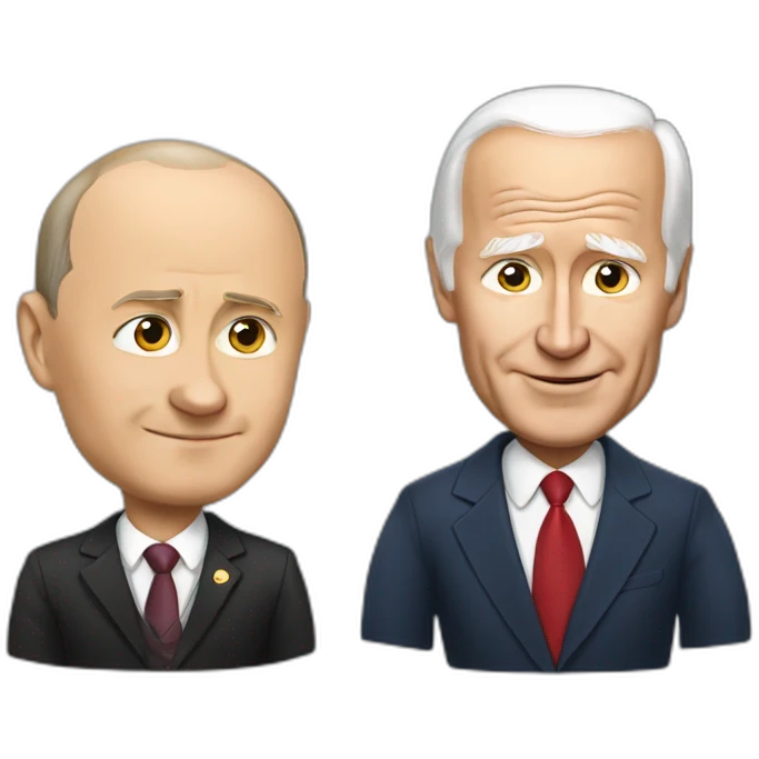 who is stronger Vladimir Putin or Joe Biden emoji