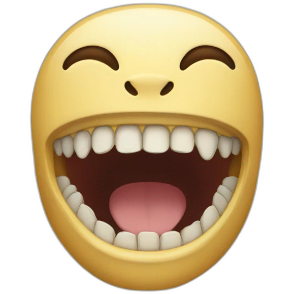 mewing ( jaw exersize ) emoji