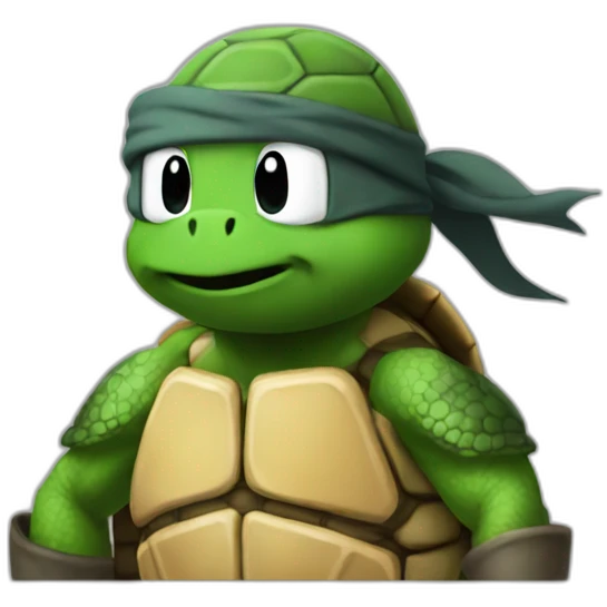 mario turtle ninja emoji