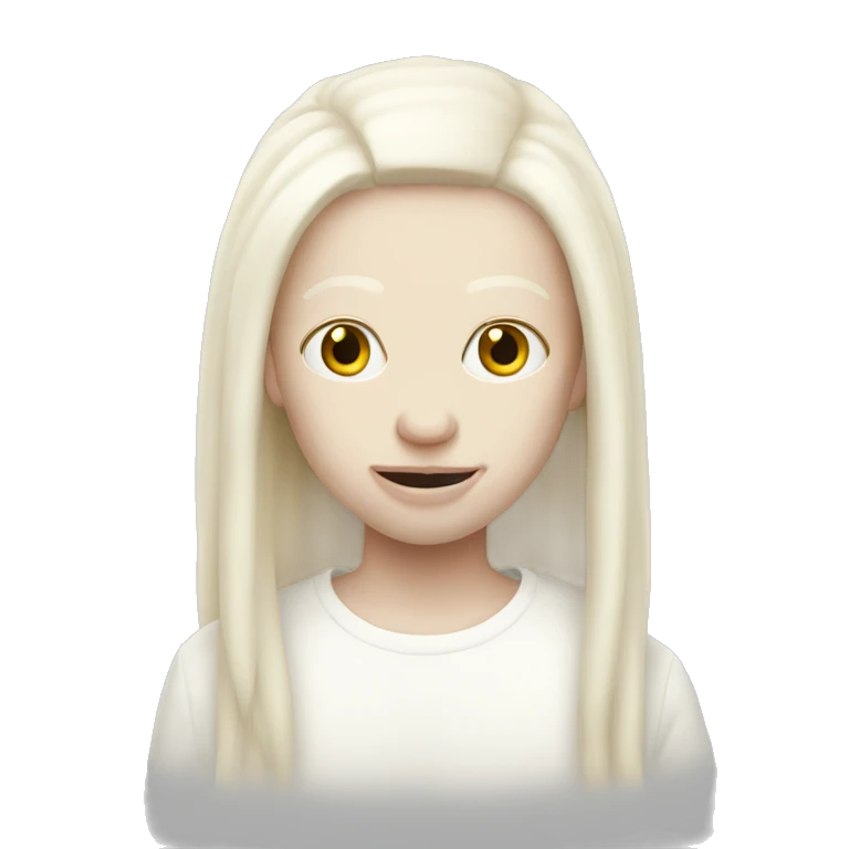 Albino emoji