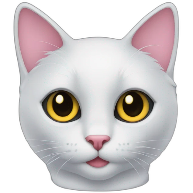 black cat like alice in wonderland emoji