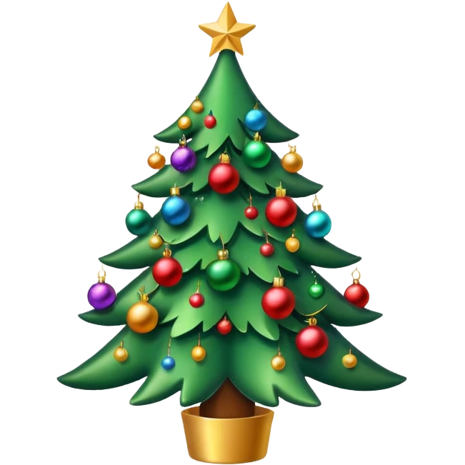 Christmas tree emoji