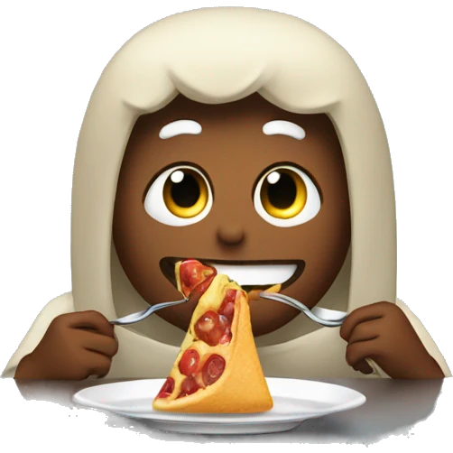 among us eating emoji