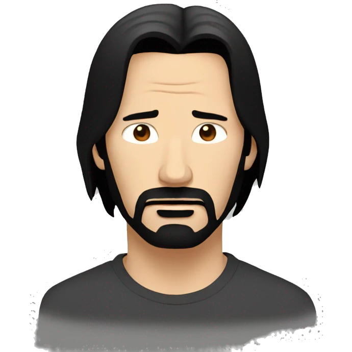sad keanu emoji