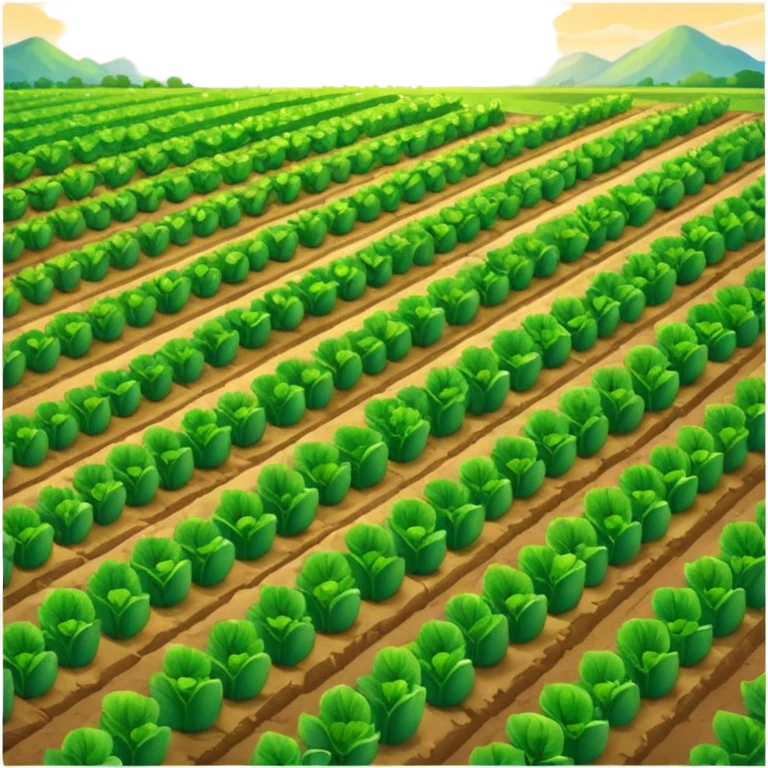 vegetable field emoji