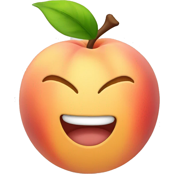 peach work out emoji