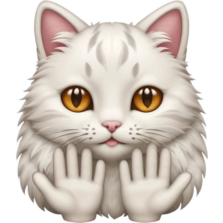 doigts dans la chat emoji
