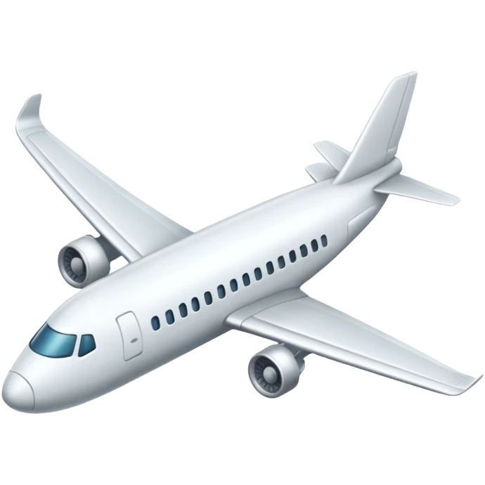airplane white emoji