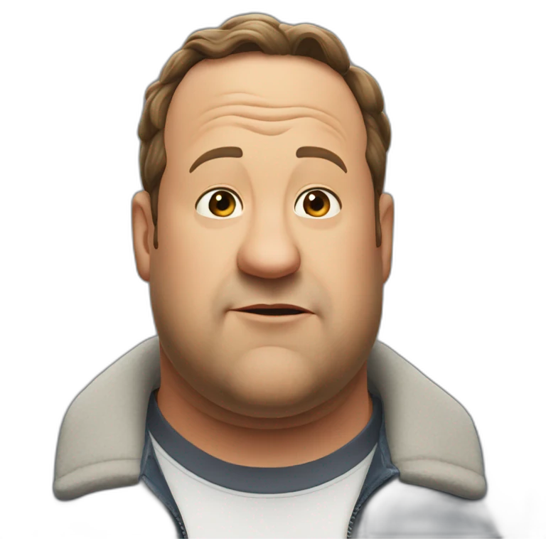 Kevin James shrug emoji