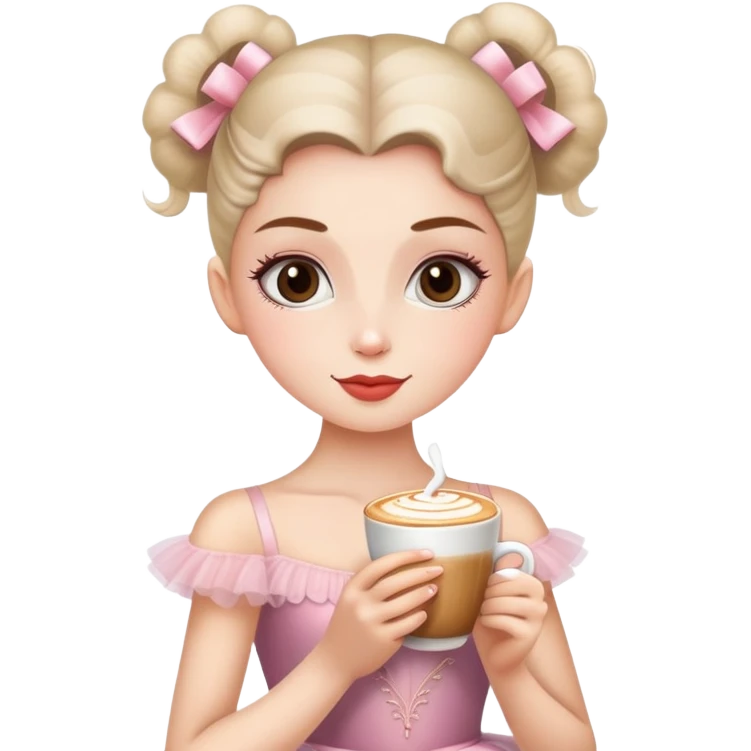 Ballerina cappuccino ￼ emoji