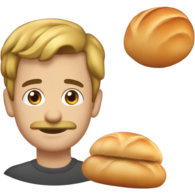 Pão francês  emoji